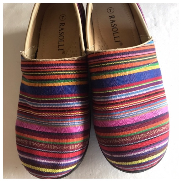 Rassoli Canvas Slip-On Clogs Size 7 - Picture 2 of 7